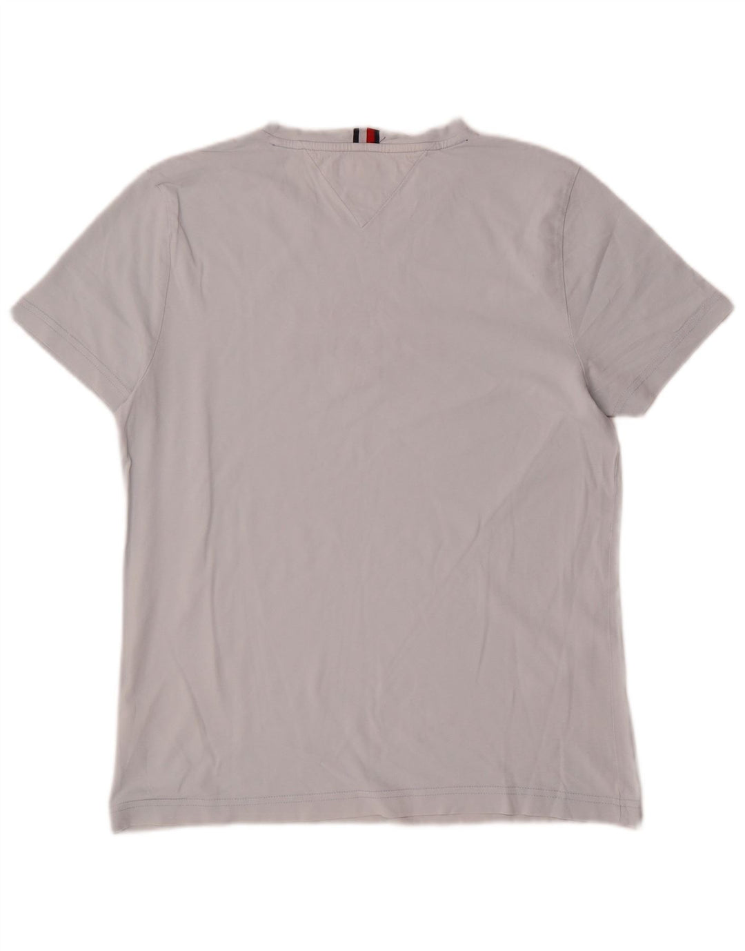 Ανδρικό γραφικό T-Shirt Tommy Hilfiger Top Μεσαίο γκρι βαμβακερό