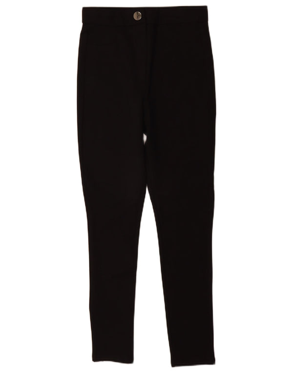 Zara Γυναικείο Skinny Casual Παντελόνι Medium W28 L28 Black Viscose