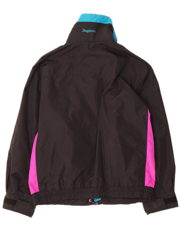 Columbia Γυναικείο Μπουφάν UK 14 Medium Black Colourblock