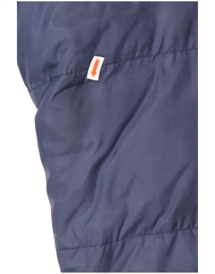 Ανδρικό μπουφάν με κουκούλα KAPPA UK 38 Medium Navy Blue Polyamide
