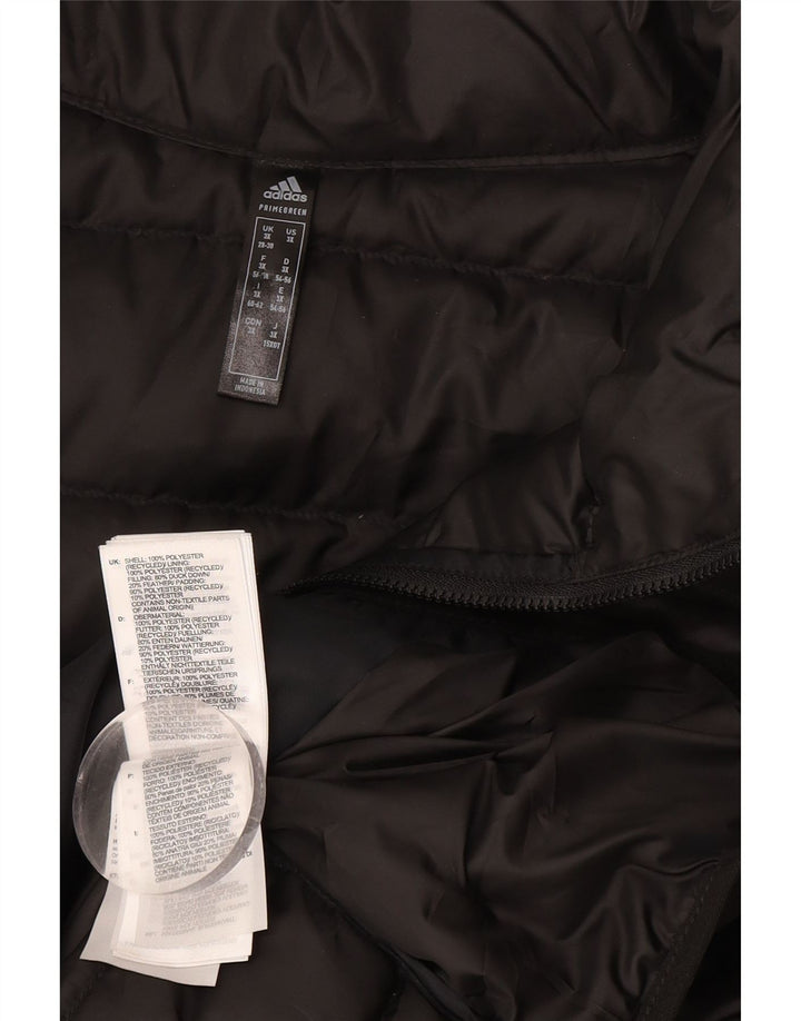Adidas Womens Primegreen UK 28/30 3XL Μαύρος Πολυεστέρας