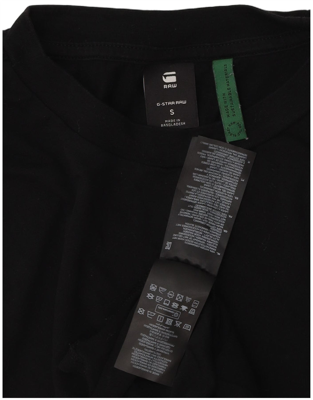 G-Star Ανδρικό T-Shirt Top Μικρό μαύρο βαμβακερό