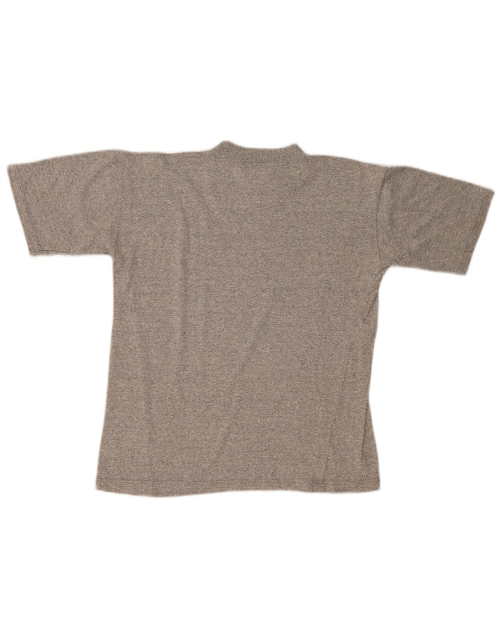 Ανδρικό T-Shirt Asics Top Βαμβακερό με μεσαίο γκρι φλιτζάνι