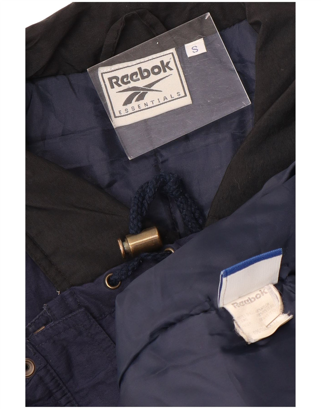 Ανδρικό τζάκετ αντιανεμικό REEBOK UK 36 Small Navy Blue Nylon