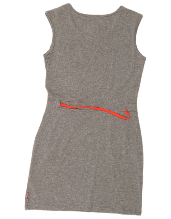Superdry γυναικείο αμάνικο φόρεμα UK 14 Large Grey Polyester