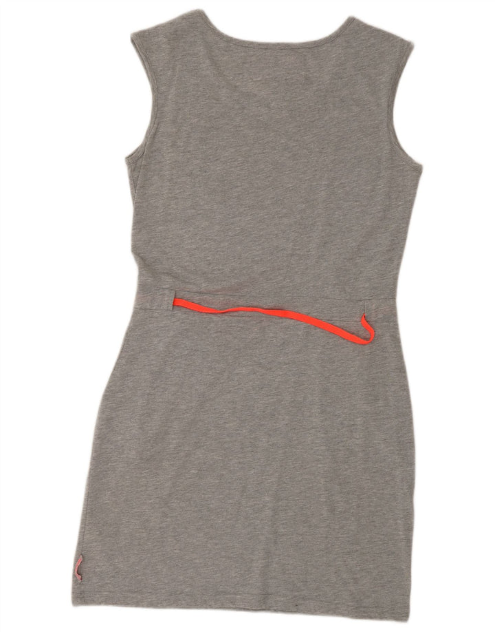Superdry γυναικείο αμάνικο φόρεμα UK 14 Large Grey Polyester