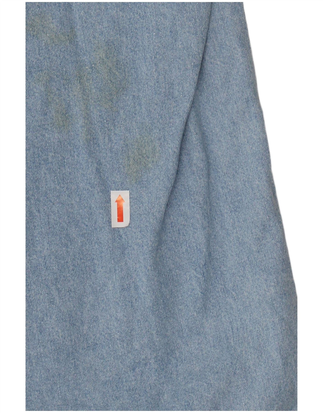 Ανδρικό κοντομάνικο τζιν πουκάμισο CARRERA 43/44 XL Μπλε βαμβακερό