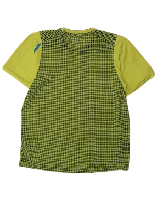Ανδρικό T-Shirt Adidas Climacool Top Large Green Polyester