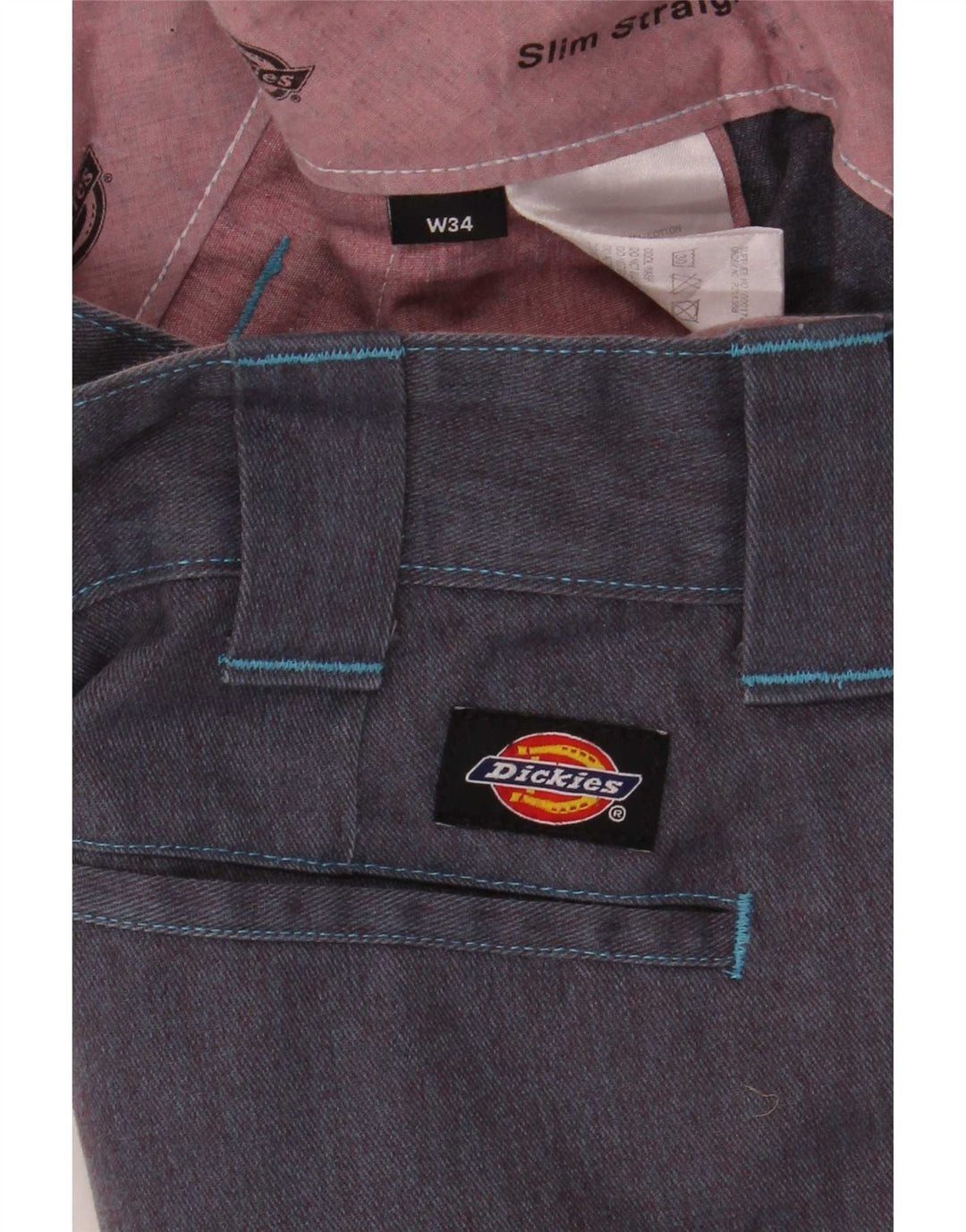 Ανδρικό σορτς Chino Dickies W34 Large Navy Blue Polyester