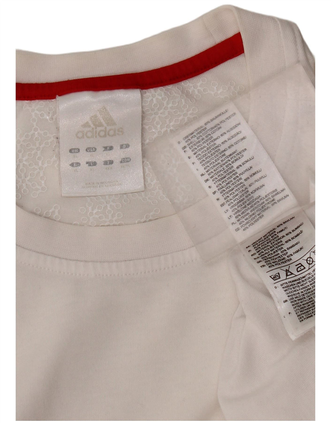 Ανδρικό T-Shirt Adidas Top XL Λευκό βαμβακερό