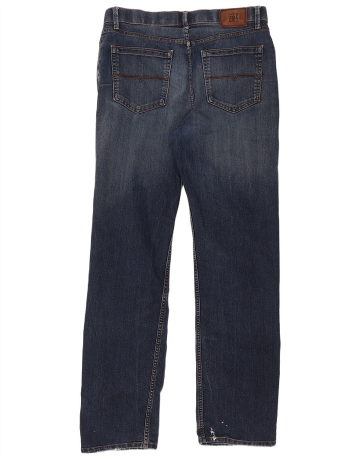 Ανδρικό τζιν ίσιο Marks & Spencer W34 L33 Μπλε βαμβακερό