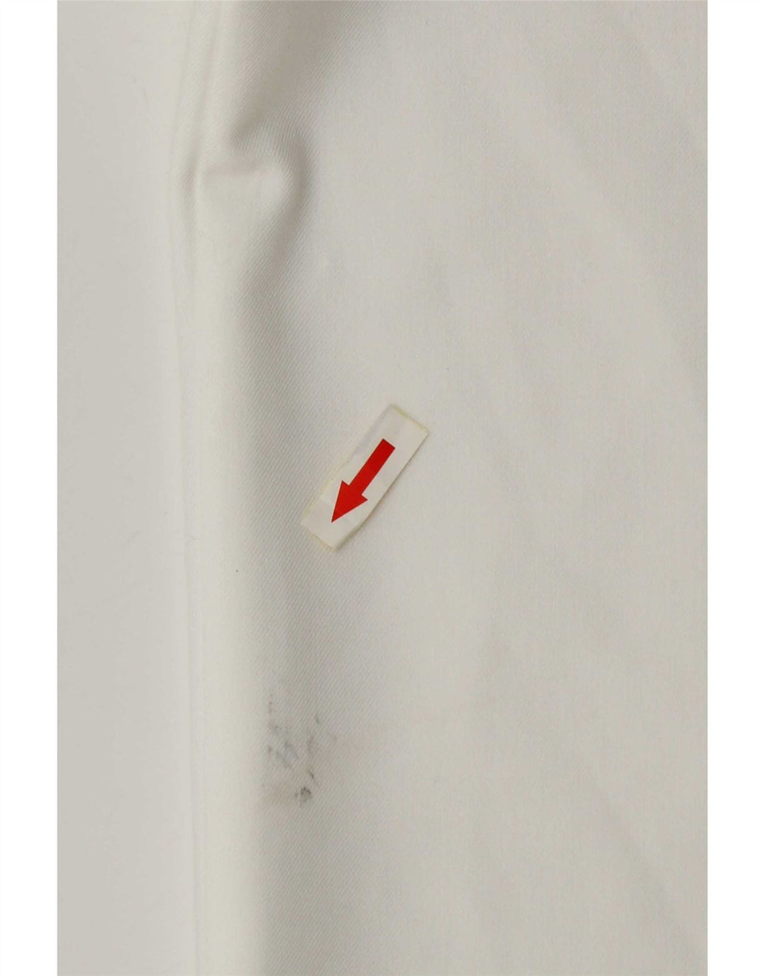 Zara Γυναικείο Φαρδύ Παντελόνι Chino Μεσαίο W28 L31 Λευκό