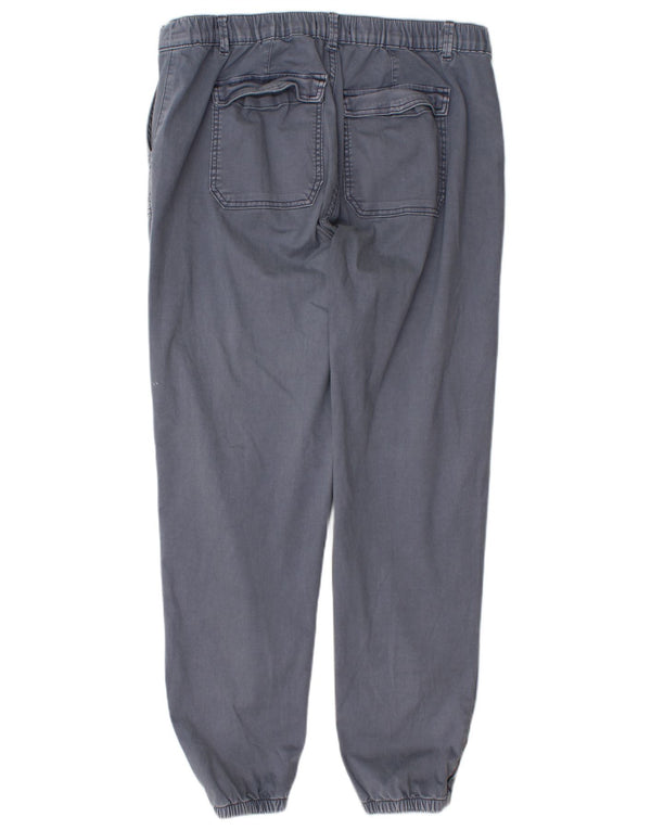 Marks & Spencer Γυναικείο Παντελόνι Jogger UK 18 XL W36 L30 Γκρι βαμβακερό