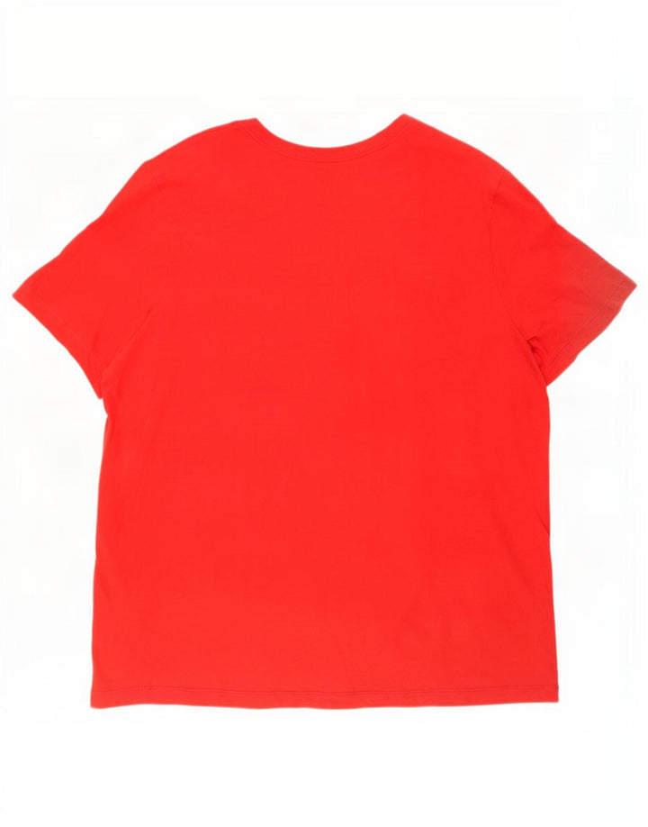 Ανδρικό γραφικό μπλουζάκι Nike Top XL Red