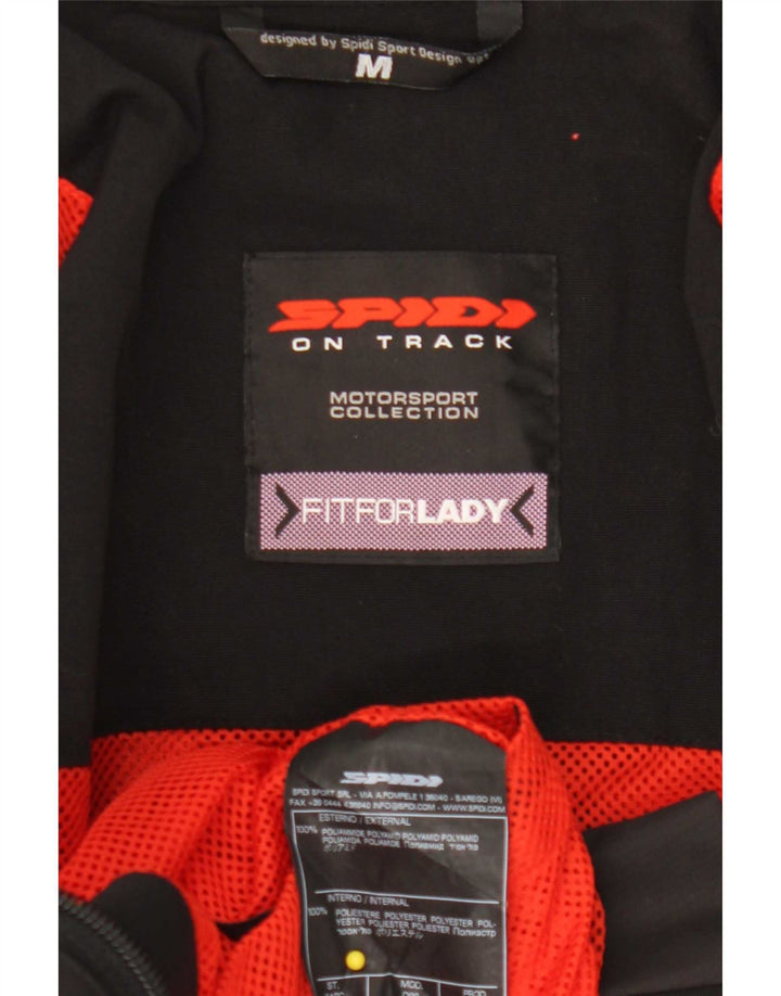 Spidi Γυναικεία Μοτοσικλέτα Graphic Racer Jacket UK 14 Medium Black Polyamide