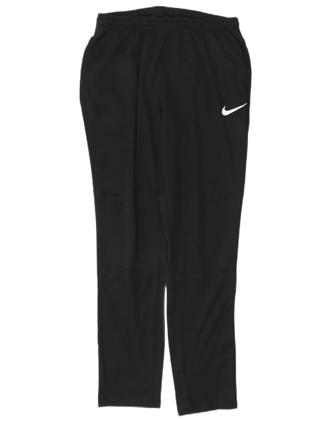 Γυναικεία φόρμα NIKE Dri Fit Παντελόνι UK 12 Μεσαίου Μαύρου Πολυεστέρα