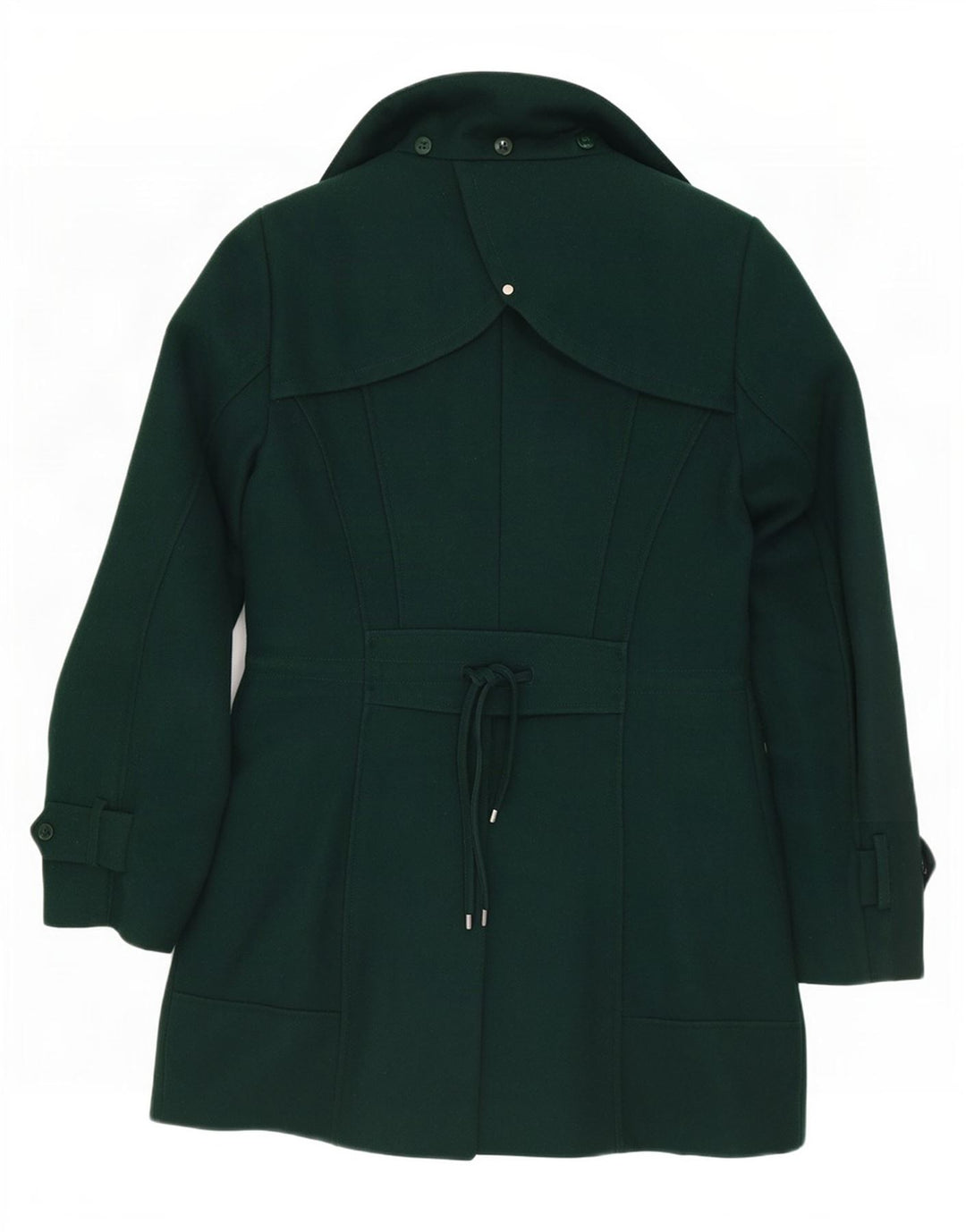Γυναικεία καμπαρντίνα Calvin Klein UK 10 Small Green Wool Classic