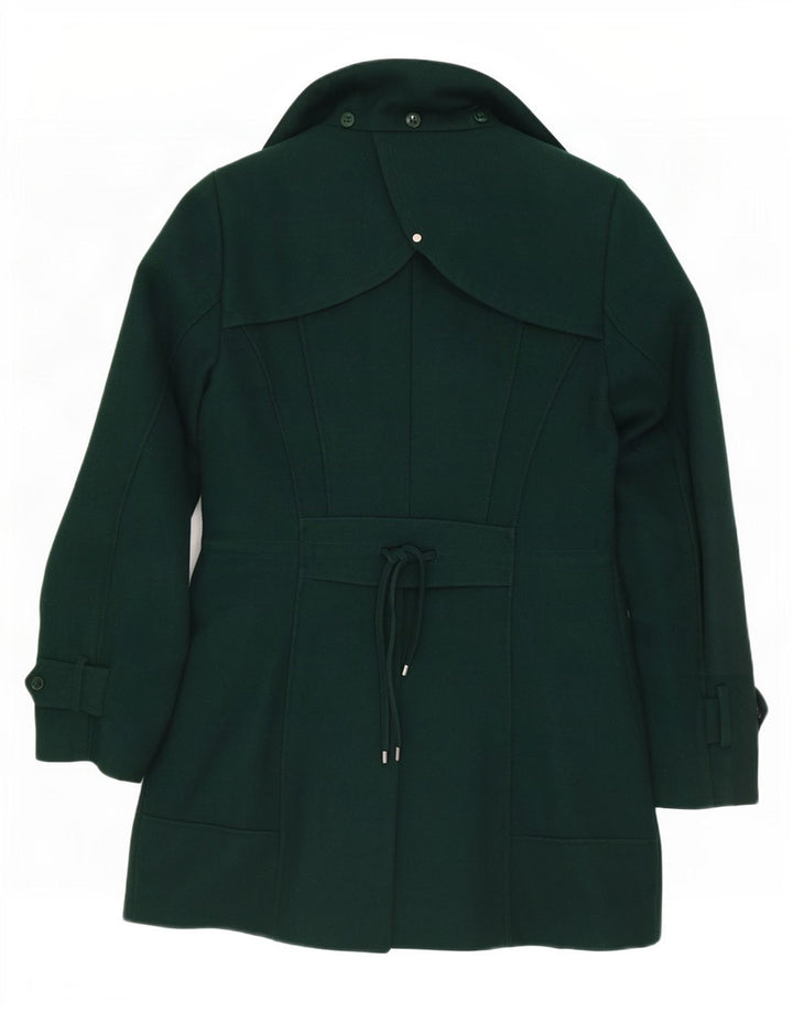 Γυναικεία καμπαρντίνα Calvin Klein UK 10 Small Green Wool Classic