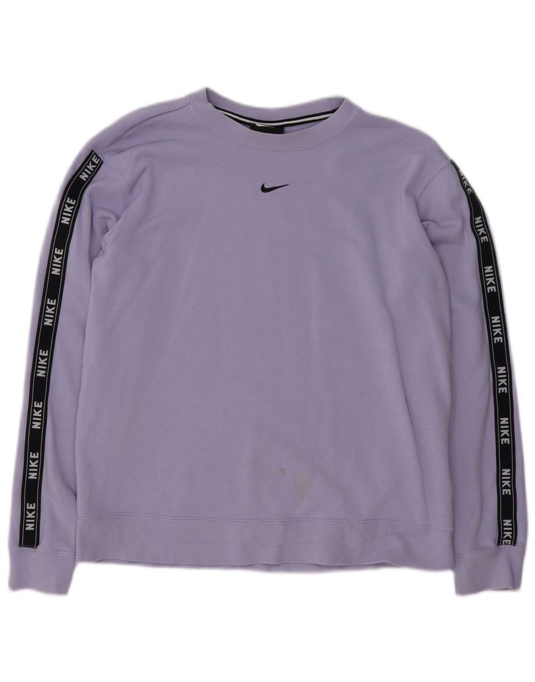 Γυναικείο γραφικό φούτερ Nike Jumper UK 14 μεσαίο μωβ βαμβακερό