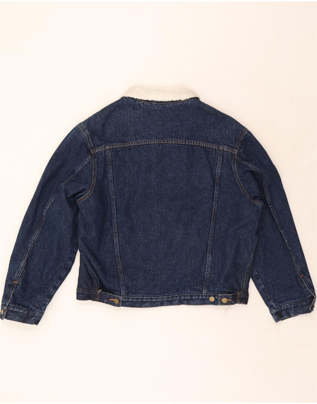 GREEN FOX Ανδρικό Sherpa Τζιν Μπουφάν UK 38 Medium Blue