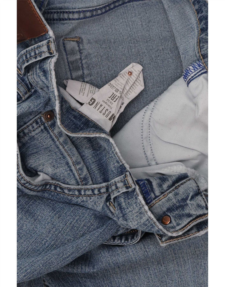 Mustang Ανδρικό Tramper Straight Jeans W33 L32 Μπλε βαμβακερό