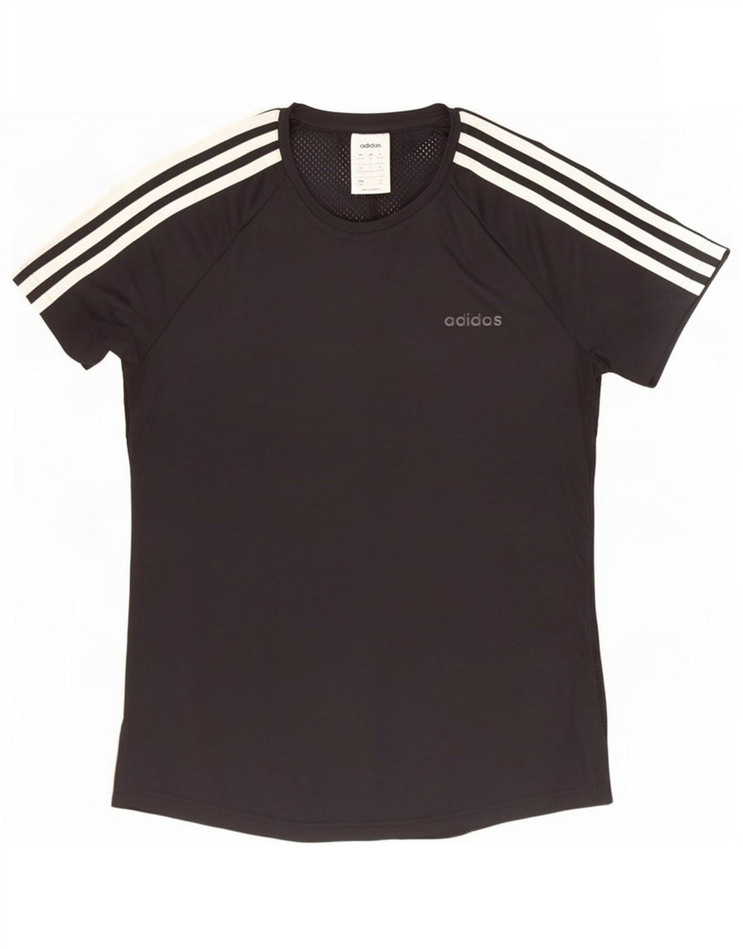 Adidas Γυναικείο T-Shirt Climalite Top UK 12/14 Medium Black Polyester