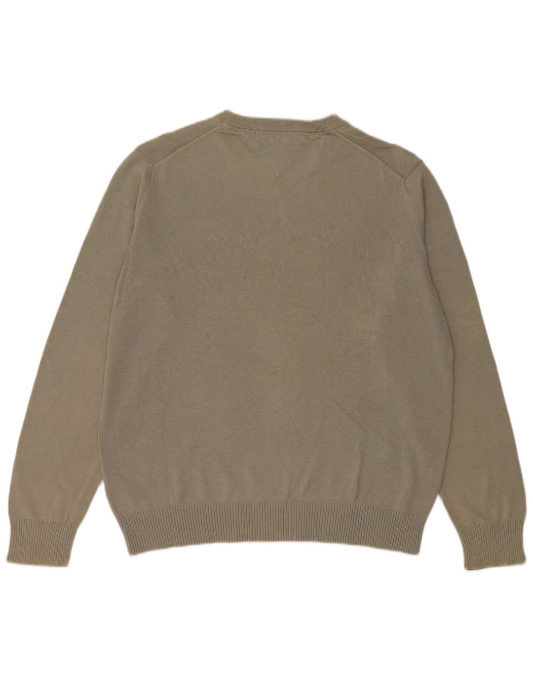 Ανδρικό πουλόβερ Tommy Hilfiger Crew Neck Jumper Μεσαίο βαμβακερό χακί