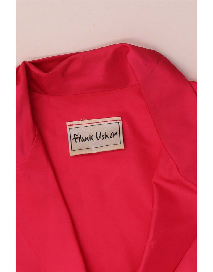 Frank Usher Γυναικεία μακρυμάνικη μπλούζα Top IT 44 Μεσαίο Ροζ Πολυεστέρας