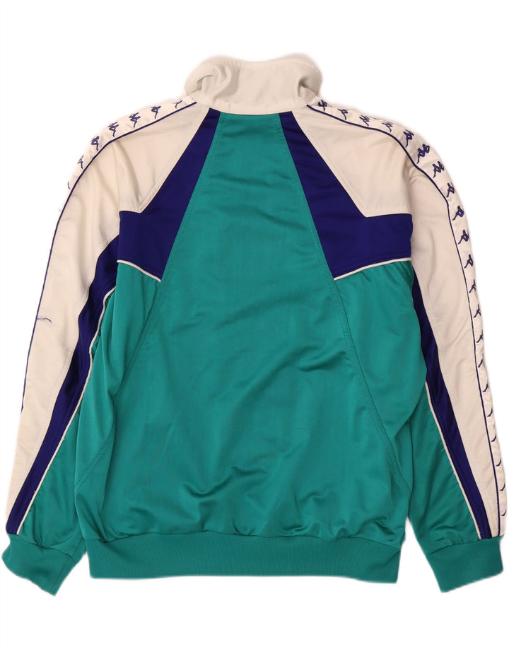 Ανδρική φόρμα γραφική Kappa Top Jacket Large Green Colourblock