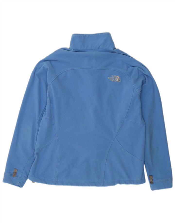The North Face Γυναικείο Fleece Jacket UK 16 Large Blue Polyester