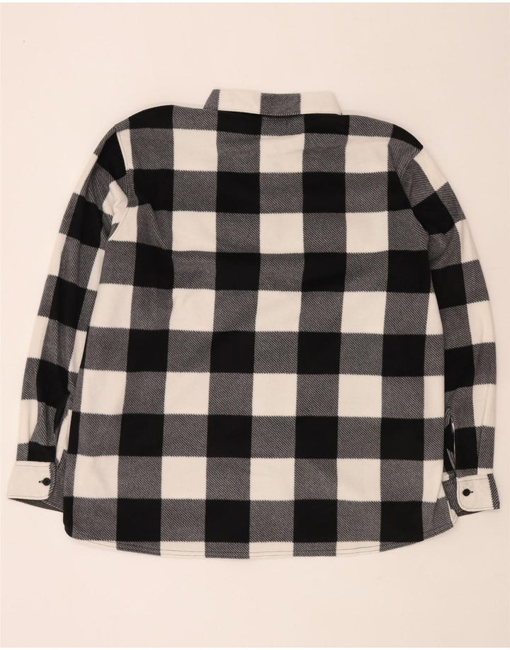 Ανδρικό Fleece πουκάμισο Wrangler 2XL Μαύρο Gingham Polyester