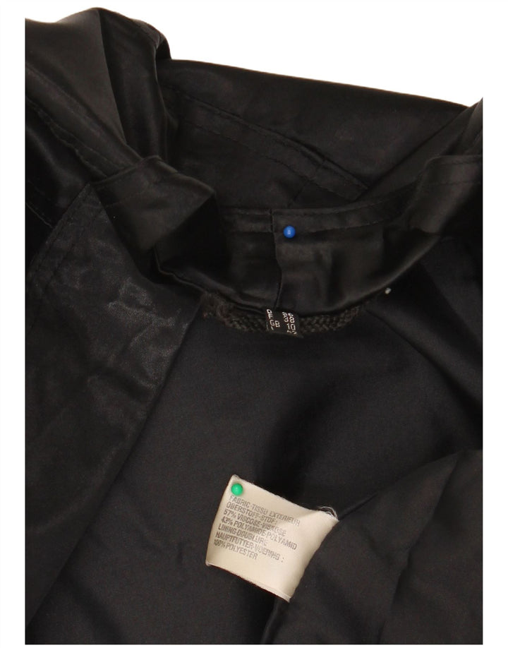 Colette Wolfgang Kaiser Γυναικείο μπουφάν UK 10 Small Black Viscose