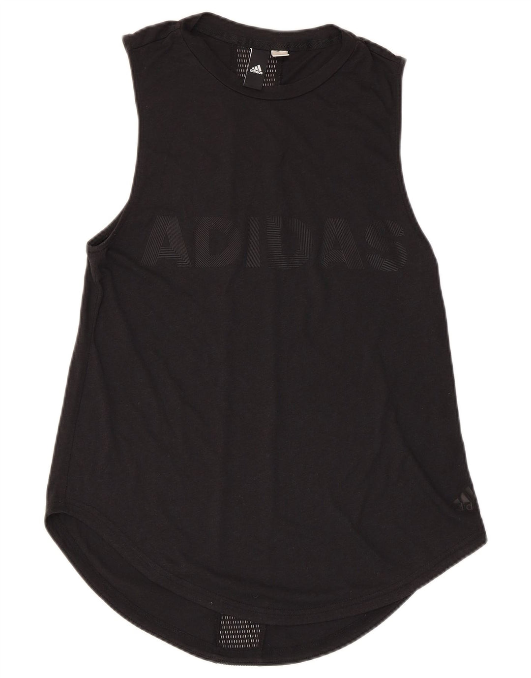 Γυναικείο γραφικό γιλέκο ADIDAS Top UK 8 Small Black
