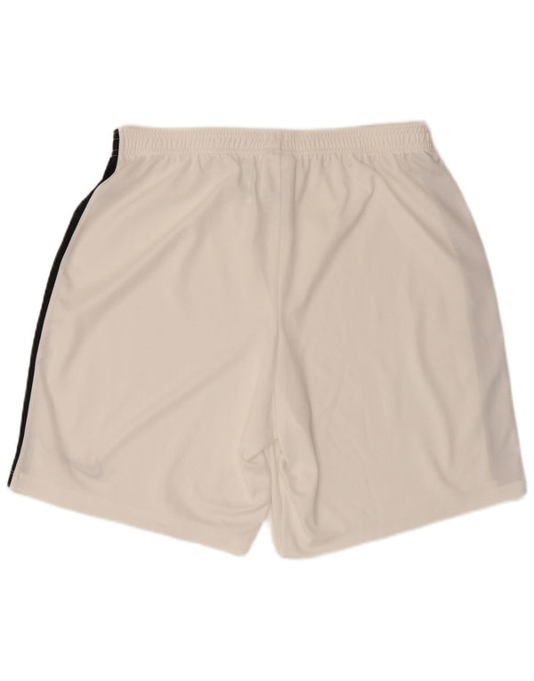 Γυναικείο αθλητικό σορτς Nike Dri Fit XL W34 L8 Λευκό πολυεστέρας