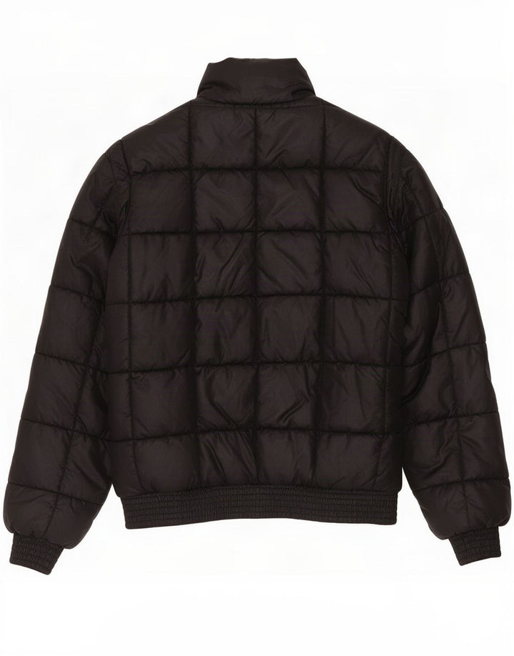 Puma Γυναικείο μπουφάν με επένδυση UK 14 Medium Black Nylon