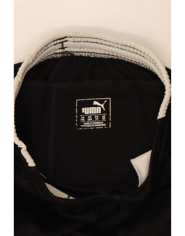 Puma Boys Sport Short 13-14 Years XL Black Polyester