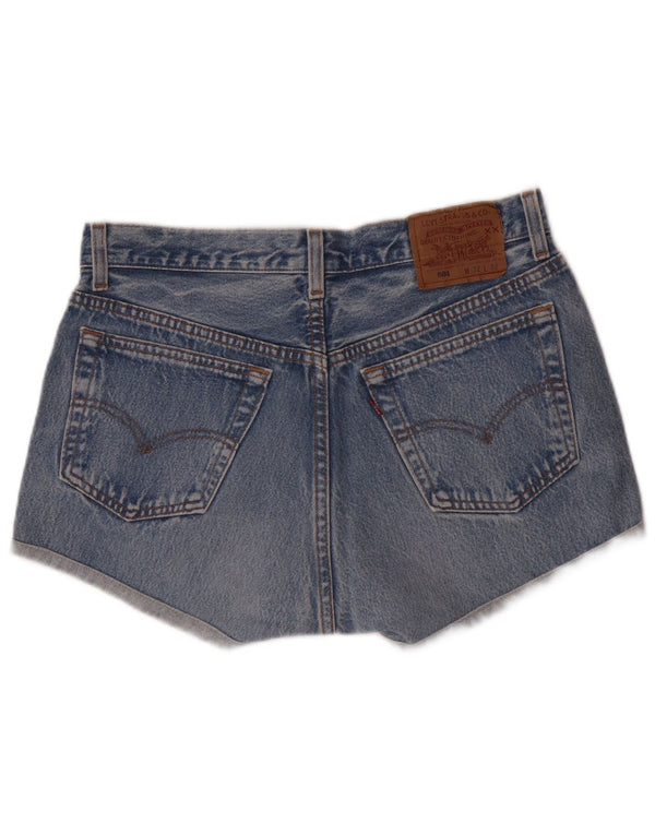 Levi's Womens 501 Denim Short Large W32 Blue Cotton
