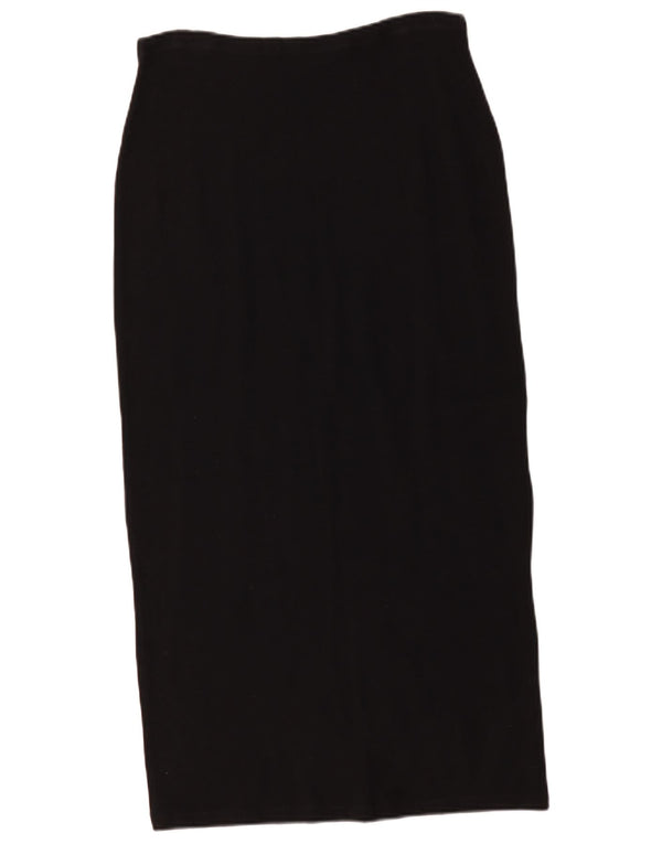Krizia Γυναικεία Midi Φούστα IT 44 Medium W30 Μαύρη