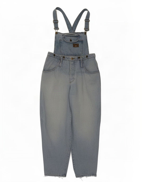 Vintage Γυναικεία Dungarees Loose Jeans Large W32 L30 Blue Cotton