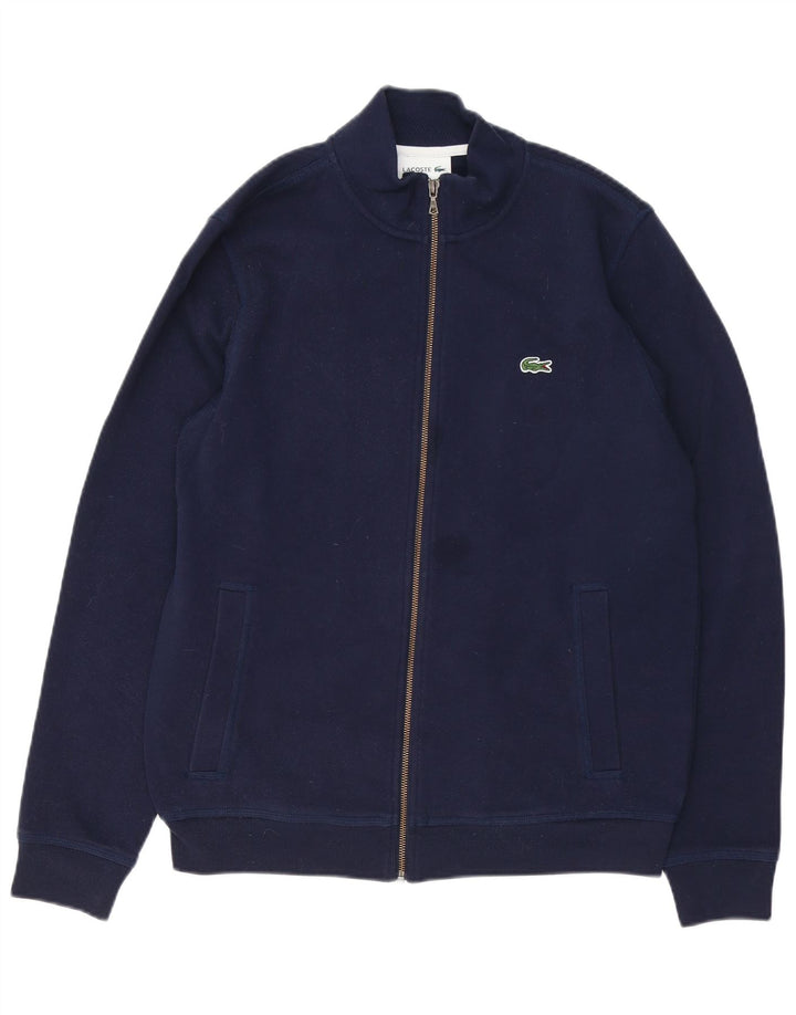 Ανδρική αθλητική φόρμα LACOSTE Top Jacket Μέγεθος 4 Μεσαίο Βαμβακερό Navy Blue