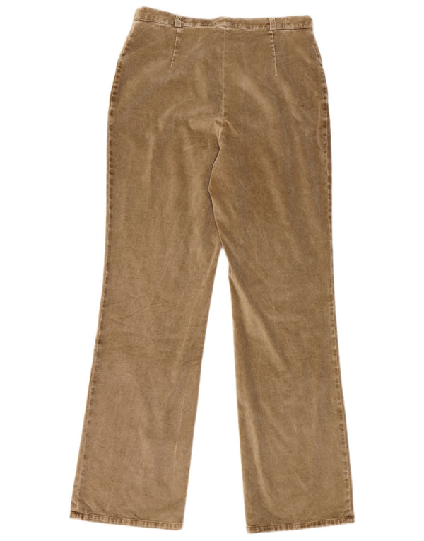 LAURA LEBEK Γυναικείο Bootcut Casual Παντελόνι UK 16 Large W32 L32 Brown