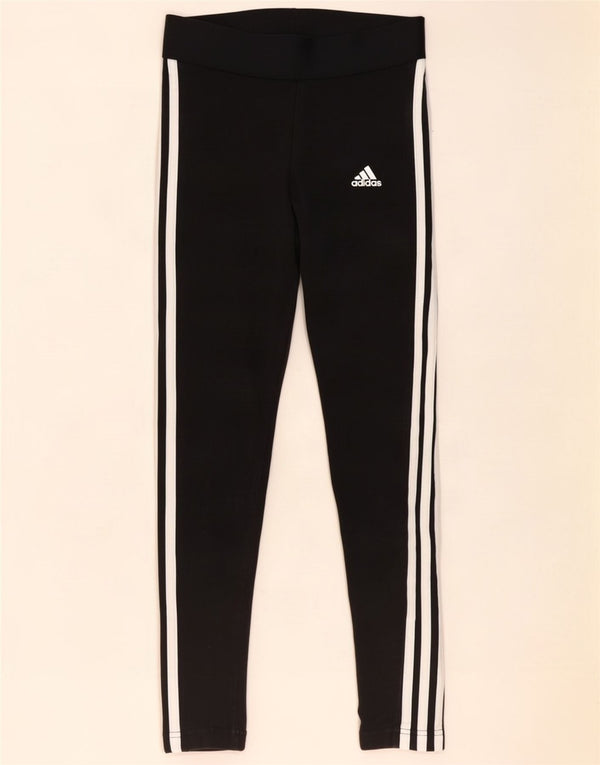 Adidas Womens Leggings UK 8/10 Small Black