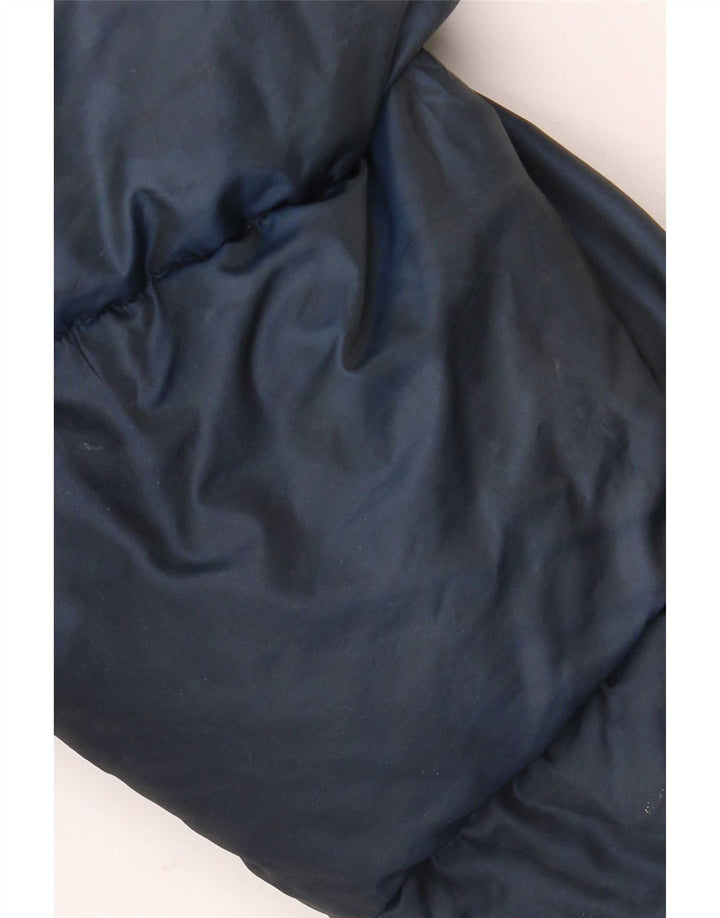 Sergio Tacchini Ανδρικό μπουφάν με κουκούλα UK 40 Large Navy Blue Polyamide