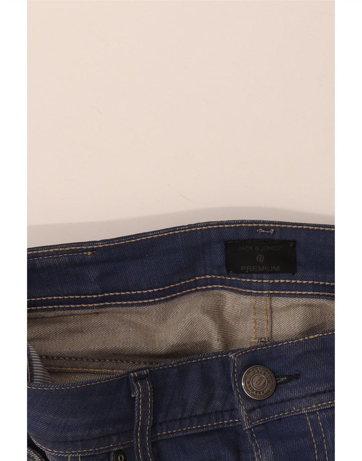 Jack & Jones Ανδρικό τζιν ίσιο W34 L32 Μπλε