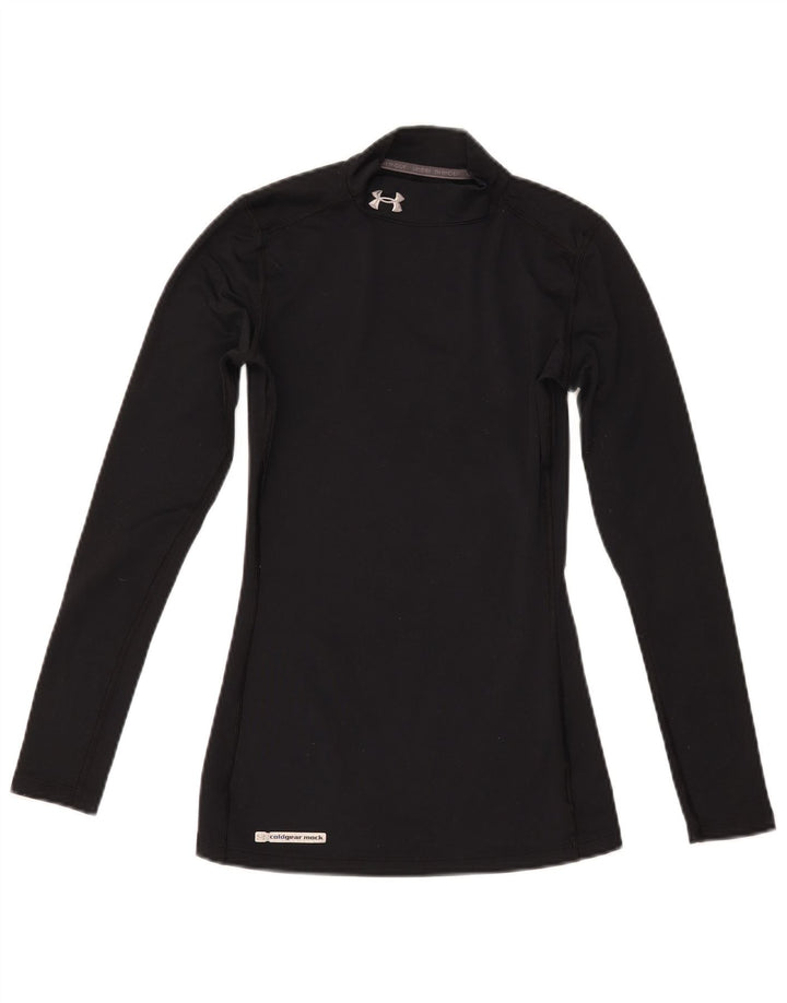 Under Armour Γυναικείο Cold Gear Μακρυμάνικο UK 4 XS Μαύρο Πολυεστέρας