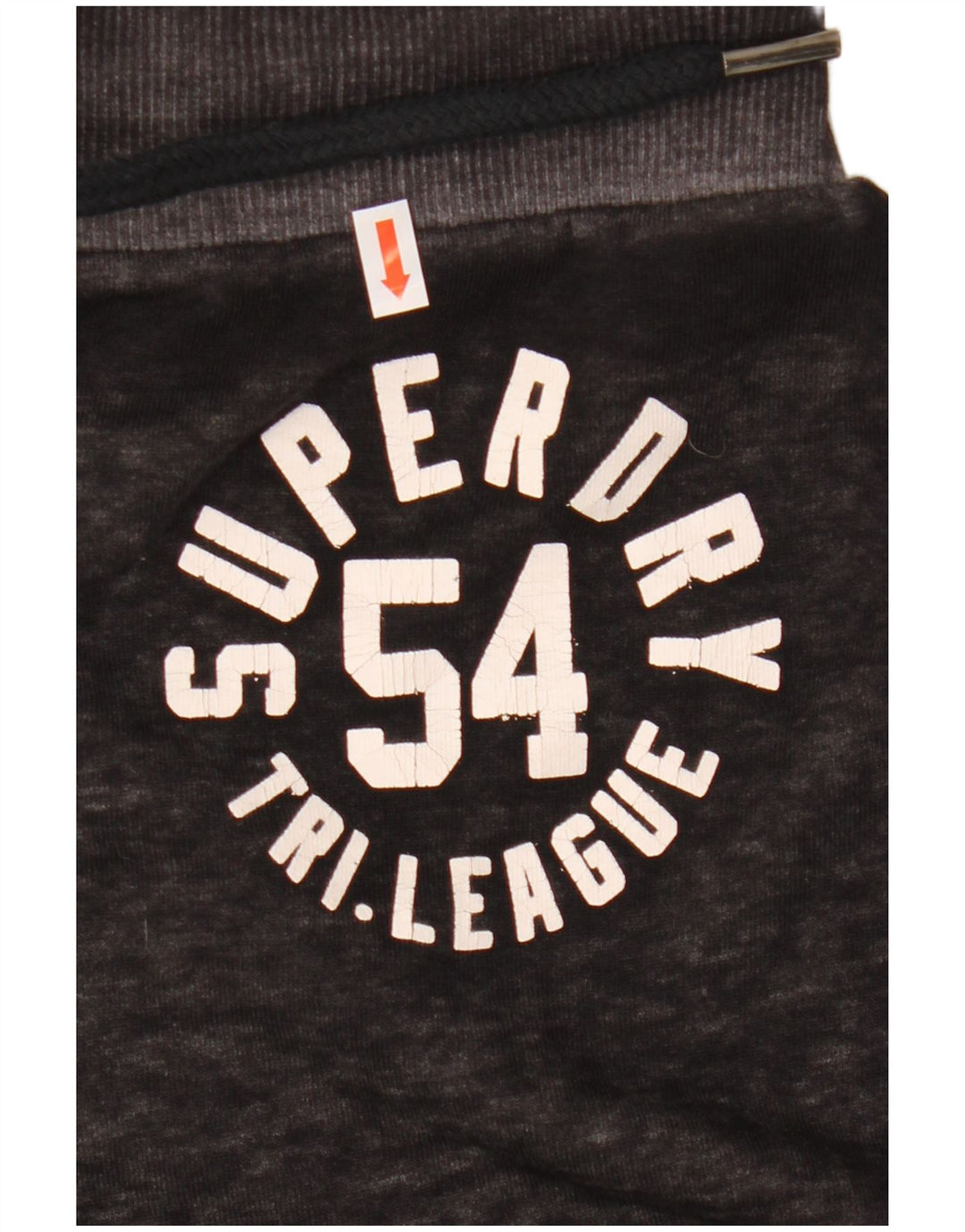 Γυναικεία γραφική μίνι φούστα Superdry, μεσαία W30, βαμβακερή μαύρη