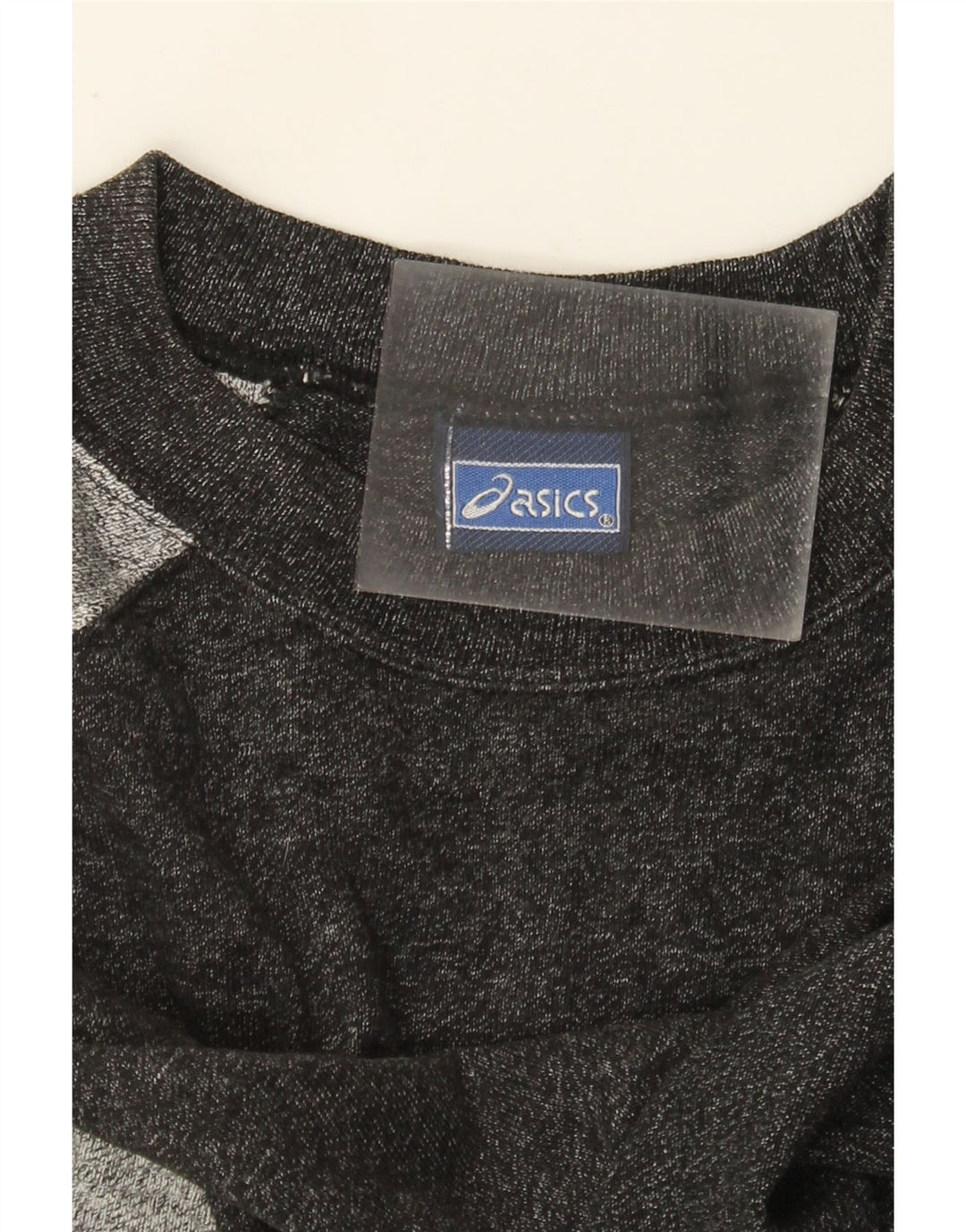 Ανδρικό γραφικό μπλουζάκι Asics Top Large Black Colourblock