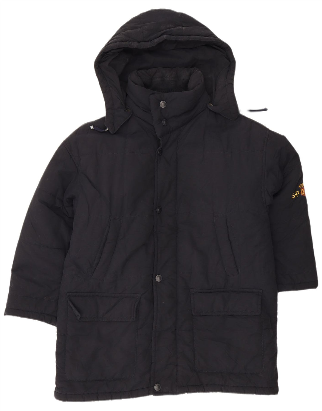 Bush Ανδρικό μπουφάν με κουκούλα UK 44 2XL Navy Blue