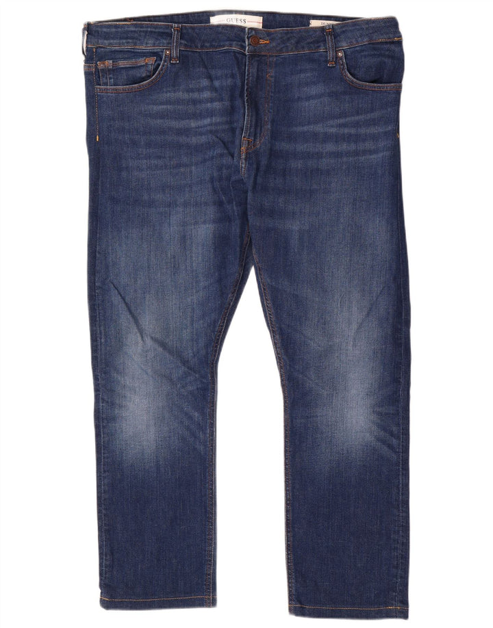 GUESS Ανδρικό Skinny Jeans W42 L28 Blue Polyester