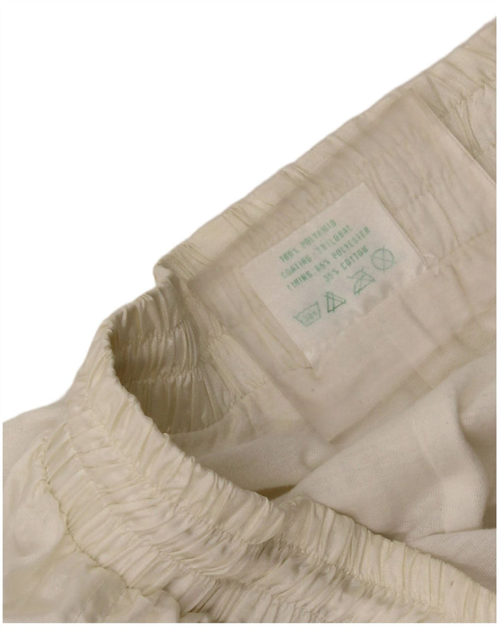 Pandora Ανδρική φόρμα παντελόνι Joggers Large White Colourblock Polyamide